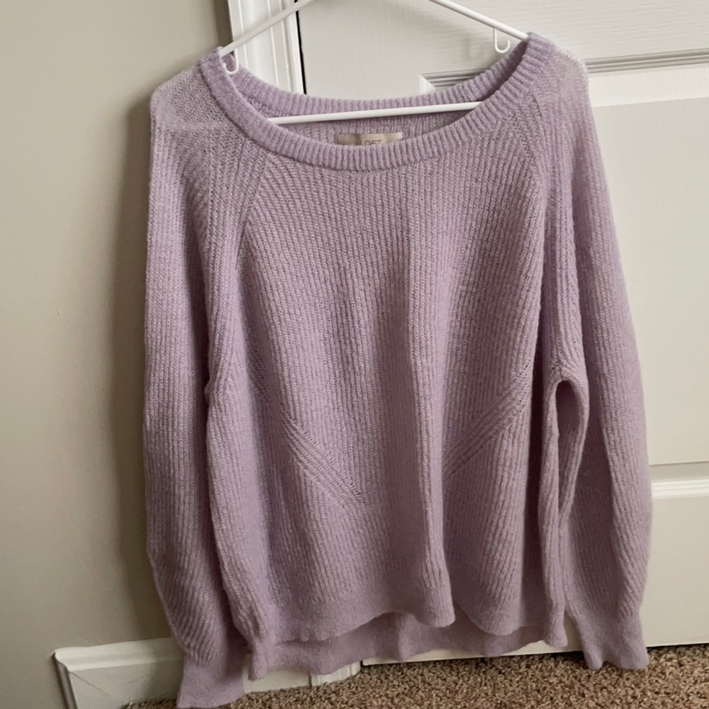 Loft Lilac Sweater Size XXL